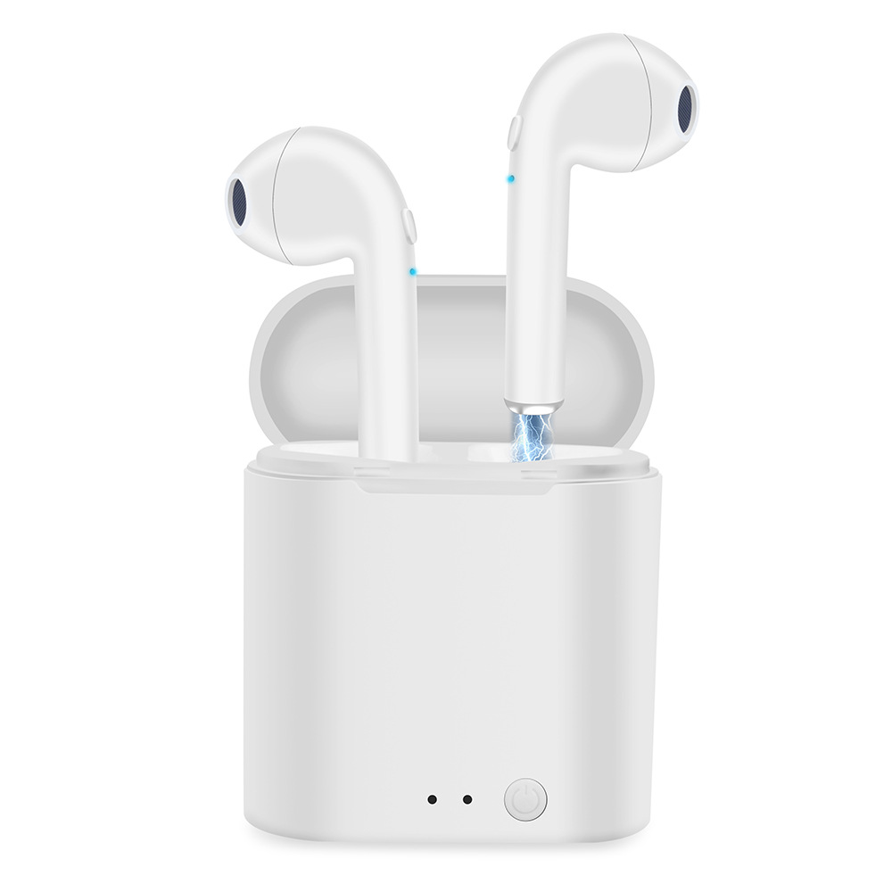 i7s Tws Wireless Bluetooth Earphone Stereo In-ear Headphones Mini Headset Mic Earphones for iPhone XiaoMi Phone Original i10 i12